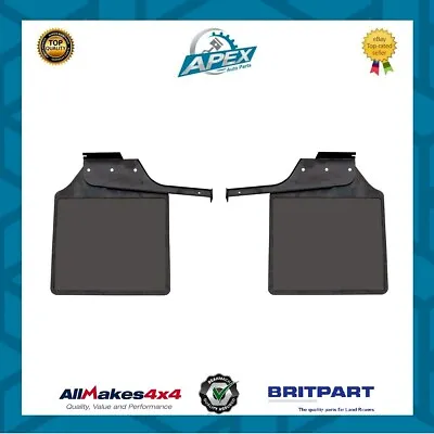 Rear Mudflap Kit & Brackets For Land Rover Defender 110 - Lr055330 & Lr055334 • $95.73