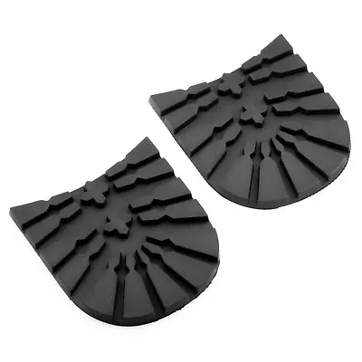 £16.02 • Buy Rubber 9.5cm X 9.7cm Shoe Boot Heel Cap Sole Plate Repair Set Kit Non-Slip