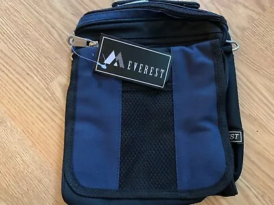 Everest Messenger Bag 047 Navy With Black • $7