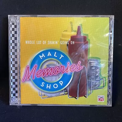 SEALED~CD Malt Shop Memories Whole Lot Of Shakin Going On Time Life 30 Track NEW • $18.74