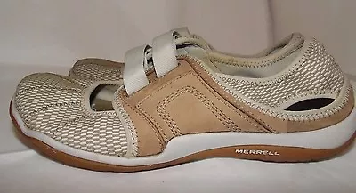 MERRELL Lorelei MJ Deep Tan Close Comfort Sport MaryJane Sport Sandals Shoes 7.5 • $24