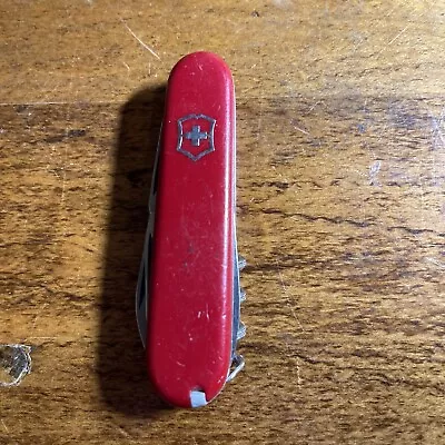 Victorinox Switzerland Rostfrei Officer Suisse Swiss Army Knife • $12.95