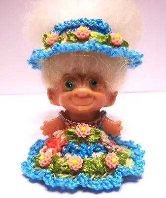 Troll Doll Clothes For SHE 1 1/2  VINTAGE DAM PENCIL TOPPER COMBINE SHIPPING NEW • $6.99