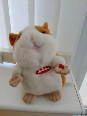 Chatimals Interactive Talking Hamster Repeats Speech Plush Toy No Box Working • £9.99