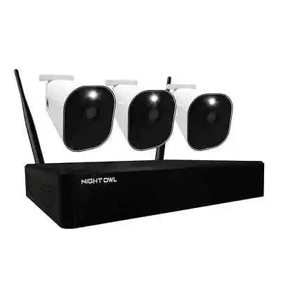 Night Owl 1080p Wi-Fi Kit (3 Wireless Battery Spotlight Camera) - PARTS • $119.99