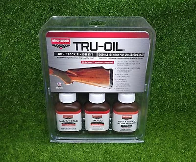 Birchwood Casey Tru-Oil Stock Finish Kit Stain Tru-Oil & Conditioner #BC-23801 • $23.85