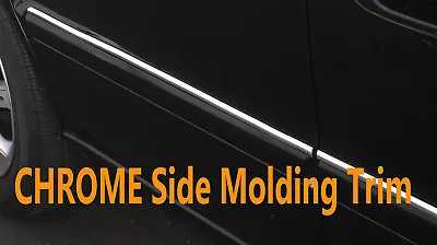 $23.39 • Buy NEW Chrome Door Side Molding Trim Accent Exterior Chrysler2002-2023