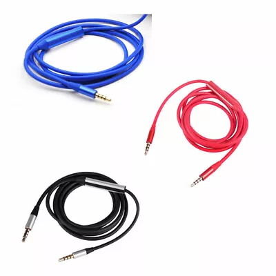 $14.39 • Buy New! Audio Cable With Mic For V-MODA Crossfade LP LP2 M-100 M-200 M-80 V-80