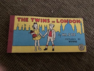 £15 • Buy Vintage 1940’s Strip  Book The Twins In London H. L. Gee Brockhampton Press