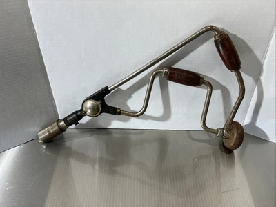 $44.99 • Buy Vintage Millers Falls Company No. 502 Brace Hand Drill Carpentry Tool 20  Long