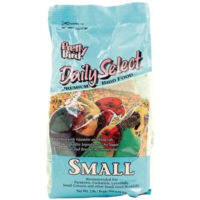 £14.05 • Buy Pretty Bird Daily Select Small - Complete Parrot Food 2lb - Budgies, Cockatiels