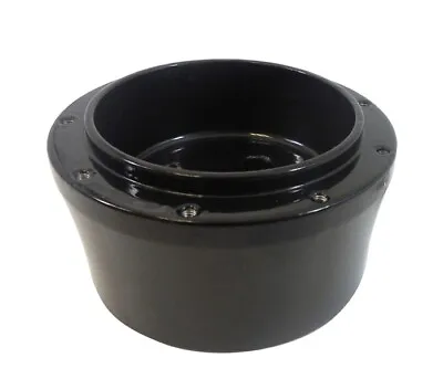 9 Hole Steering Wheel Hub Adapter Black Chevy GM Column • $29.95