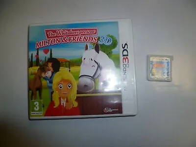 The Whitakers Present Milton And Friends - Nintendo 3D 3DS Horse Riding Game • £5.75