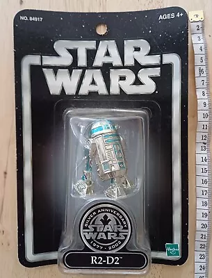 Star Wars R2-D2 Silver Anniversary 1977-2002 Hasbro Still Sealed In Box • £4