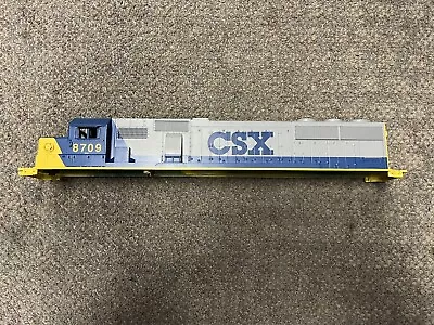 + MTH O Gauge RailKing CSX #8709 SD60 Diesel Engine Shell For Parts • $39.99