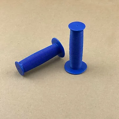 Old School Blue Bmx Bike Turbo Mushroom Grips Vintage Cruiser Bicycle Handlebar • $9.98