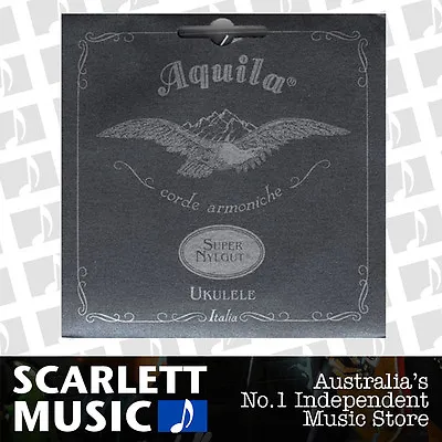 $13.69 • Buy Aquila 104U Super Nylgut Concert Low-G Tuning Ukulele Strings Uke String 104-U