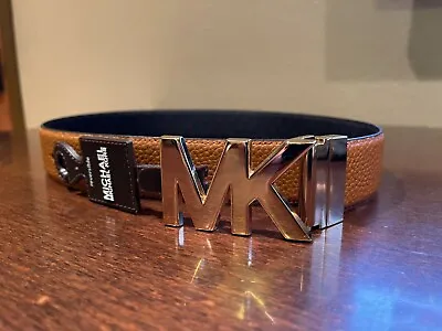 MICHAEL KORS 554661 Womens Reversible Leather Sig Logo Belt – Small - NWT • $26