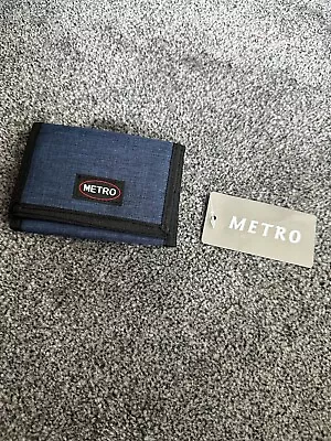 Latest Mens/Boys Trifold Cash& Card Wallet With Security Chain • £10