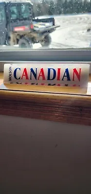 Molson Canadian Triangular Acrylic Beer Tap Handle - 7.5  • $24.99