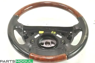 Mercedes CLK500 CLS500 SL500 G-Class Steering Wheel Wood/Leather A2114600303 • $278.60