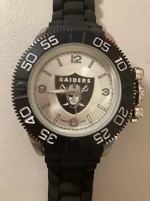 Las Vegas Raiders Football Game Time Watch Never Worn Needs New Battery • $20