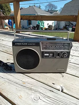 Panasonic RQ-832DS Vintage 8 Track Tape AM/FM Boombox - Radio Works - Needs Belt • $69.99