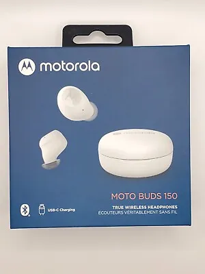 Motorola Moto Buds 150 True Wireless Bluetooth Earbuds IPX5 Touch Control SEALED • $39.99