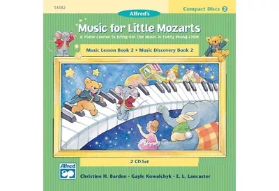 Alfred's Music For Little Mozarts 2 CD Set Sealed • $6.25