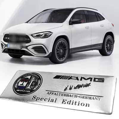 3D Aluminum Metal For AMG Special Edition Affalterbach Emblem Interior Badge • $8.99