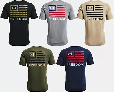 Under Armour Mens UA New Freedom Banner T Short Sleeve Graphic T-Shirt SS Tee • $31.79