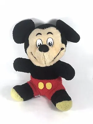 Walt Disney Productions Mickey Mouse Plush Vintage Stuffed Animal Taiwan • $8.99