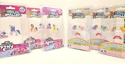 New Lot Of 6 Packs World's Smallest My Little Pony Collection Series 1  & 2 Sets • $46.49