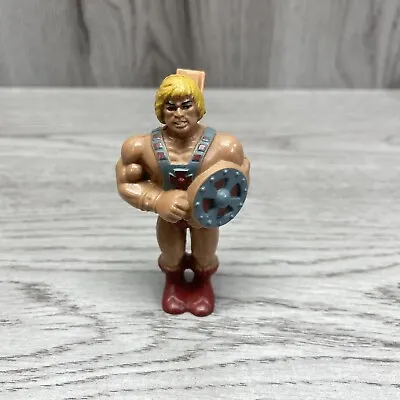 1983 HG Masters Of The Universe  MOTU He Man Clip On Figure Nice Condition • $18.99
