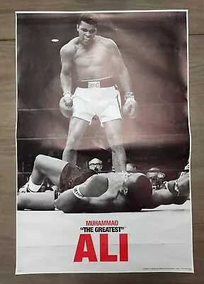 Muhammad Ali Poster 36  X 24  The Greatest GOAT Sonny Liston KO  • $24.99