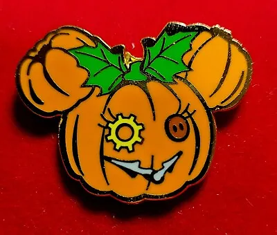 Disney Trading Pin Hong Kong Steampunk Pumpkin Halloween Time 2018 Minnie Z • $7.50
