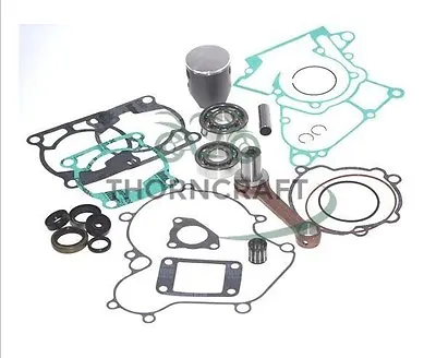 Kawasaki Kx 125 Engine Build Gasket Piston Seal Connecting Rod Set Kit 01-02 • £141.99