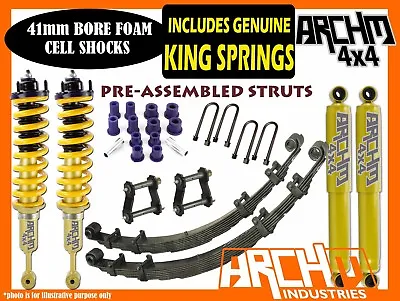 ARCHM4X4 2 INCH 50mm F&R SUSPENSION LIFT KIT FOR FORD RANGER PX3 T7 8/2018-ON • $1675