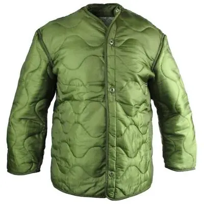 £33.88 • Buy US Army Military M65 Field Jacket Quilted OD Green GI Coat Liner M-65 S M L XL