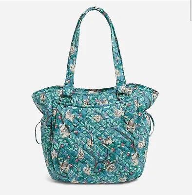 🌷Vera Bradley Glenna Satchel SLOTH Bag Purse Hanging Around Spring Break NWT • $69.99