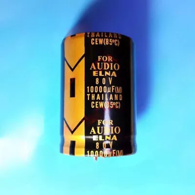 1PCS ELNA AUDIO Electrolytic Capacitor Size: 35*50mm 10000UF80V/80V10000UF • $10