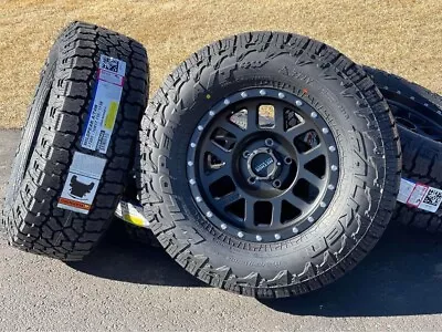 17x8.5 METHOD MR309 MATTE BLACK STANDARD WHEELS 2857017 AT4W TIRES TUNDRA SEQUOI • $2979