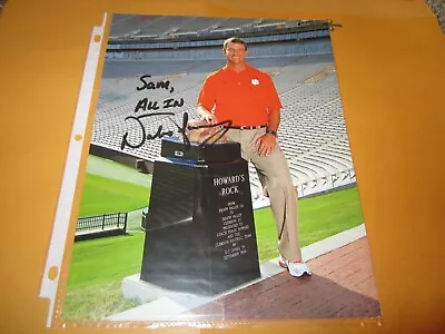 Dabo Swinney Signed 8.5x11 Photo. Clemson Football • $25