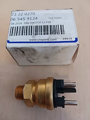 Mercedes-Benz W124 W201 W463 Coolant Temp Switch 0065459124 NOS • $11.18