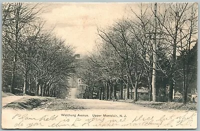 Upper Montclair Nj Watchung Avenue Undivided 1906 Antique Postcard • $13.99