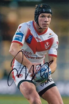 Jonny Lomax Hand Signed St Helens 6x4 Photo Rugby League Autograph 6 • £2.99