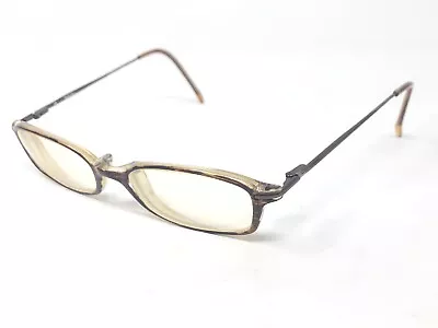 MAGIC CLIP M278 Eyeglasses Frame 51-17-140 Brown Crystal Polished PX52 • $24.90