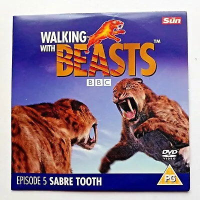 Walking With Beasts 5 - Sabre Tooth = Bbc =vgc Promo • £1.69