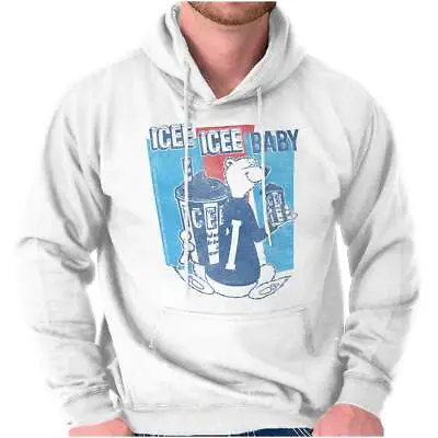 Vanilla Icee Baby Polar Bear Vintage Logo Adult Long Sleeve Hoodie Sweatshirt • $31.99