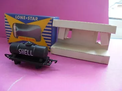 Lone Star Treble O Electric El 81 Shell Oil Tank Wagon Boxed Vintage • £5